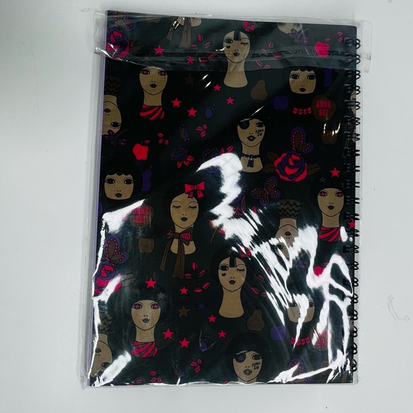 Anna Sui Blank Lined Notebook Brand New Collector Item - Picture 3 of 3